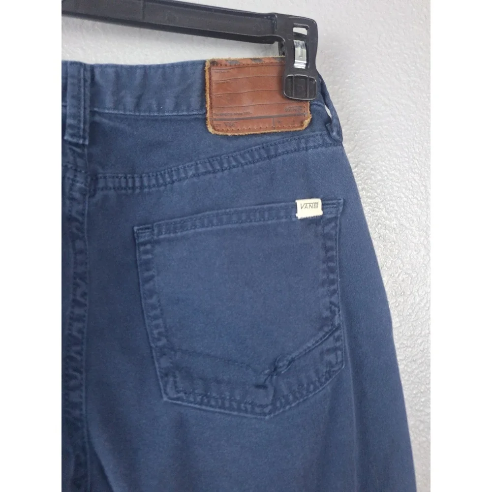 Vans Customade Anthony Van Engelen AVE Chino Pants Mens 32x29 Navy Blue Straight - Picture 10 of 11